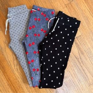 Zara Kids Leggings Set - Gray, Blue, Black